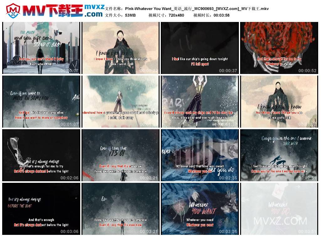 P!nk-Whatever You Want_英语_流行_MC900693